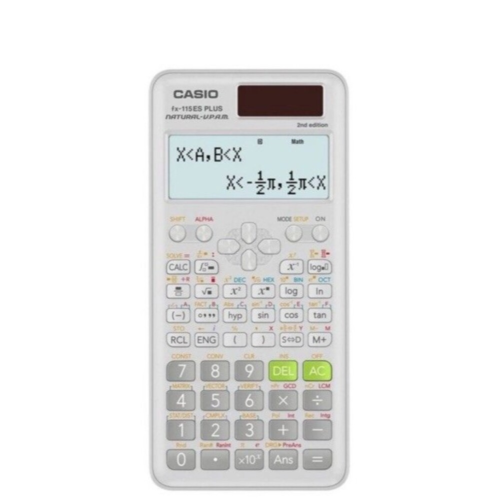 CASIO FX-115ES PLUS 2nd Edition Scientific Natural Textbook Display Calculator